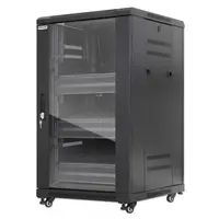 Intellinet Pro Line Network Cabinet with Integrated Fans, 18U, image 3