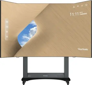 ViewSonic 138 in All-in-One LED Display Solution Kit - Preassembled, Portable, and Full HD, image 3