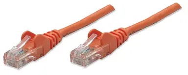 Intellinet 50 FT Orange Cat5e Snagless Patch Cable, image 4