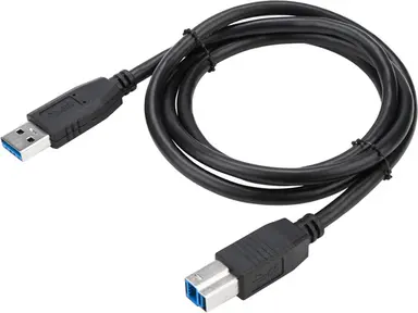 Targus 1M USB 3.0 a to B Cable -Bto-Black, image 4