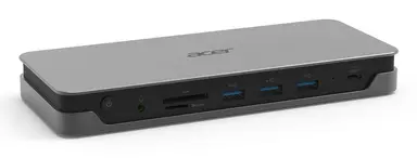 Acer America Acer Dock Option ADK233 Acer USB Type C GEN1 Dock Silver CE And Fcc with US PO