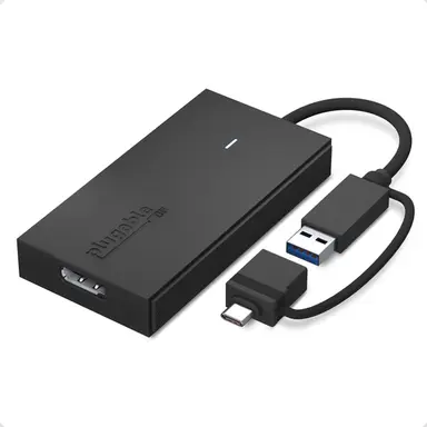 Plugable Technologies Plugable USB 3.0 OR USB C to Displayport Adapter Universal Video Graphics Adapter, image 4