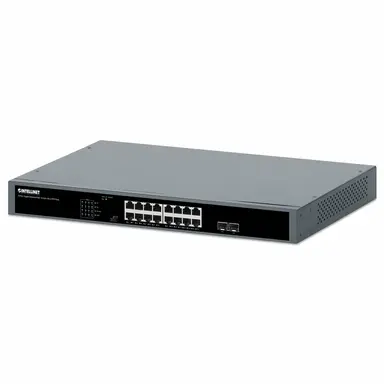 16-PORT Gigabit Ethernet POE+ Switch with 2 Sfp Ports