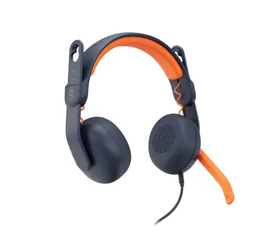 Logitech Zone Learn Headset- USB-a on-Ear with on-Ear Cushions W/ 3-Year Warranty