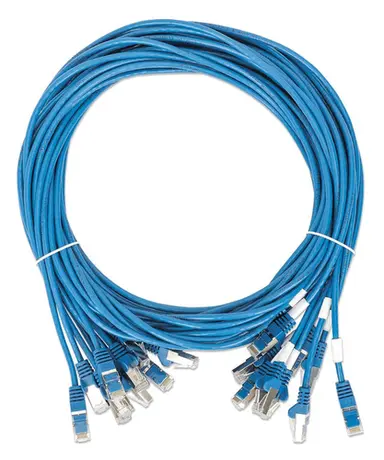 Intellinet CAT8.1 U/FTP Slim Network Patch Cable, 1.5 FT., Blue, 10-Pack, image 4
