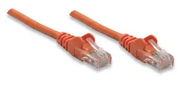 Intellinet 5 FT Orange Cat5e Snagless Patch Cable