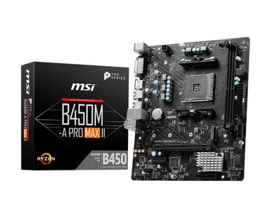 MSI Computer B450M-A Pro Max II