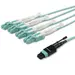 STARTECH.COM 2M (6.6FT) MTP(F)/PC to 4X LC/PC Duplex Breakout OM3 Multimode Fiber Optic Cable, image 5