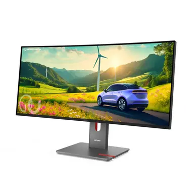 Lenovo P34WD-40, 34 Inch Wuhd Curved Docking Monitor with IPS, LTS Stand, and 140W Powe, image 6