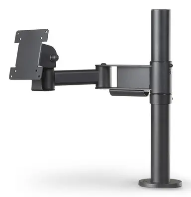 Spacepole 75/100 VESA Elbow Arm Mount Black, image 3