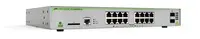 Allied Telesis L2+ Managed, 16 X 10/100/1000MBPS, 2 X SFP Uplink, 1 Fixed AC Power Supply US PO, image 3
