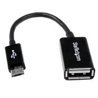 StarTech.com 5 in Micro USB to USB OTG Host Adapter - Micro USB Male to USB a Female on-the-Go, image 3