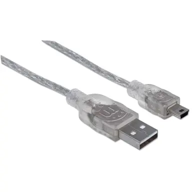 Manhattan - Strategic 6 ft USB 2.0 a Male / Mini-B Male Cable, image 6
