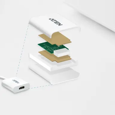 Aten DISPLAYPORT(M) to HDMI(F) Adapter, image 8
