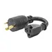StarTech.com 6 in (15CM) Heavy Duty Power Cord, NEMA L5-20P to NEMA 5-20R, 20A 125V, 12AWG, He, image 5