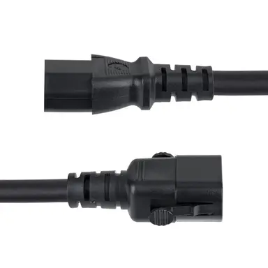StarTech.com 10 ft Heavy Duty Power Extension Cord W/Locking IEC 60320 C14 and C13 Connectors, image 8