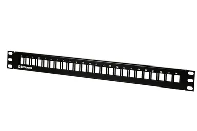 Legrand Dat 24 Port Flush Keystne Jack Pnl Flat 1RU