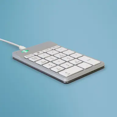 R-Go Numpad Break, Numeric Keypad, Wired, White, image 4