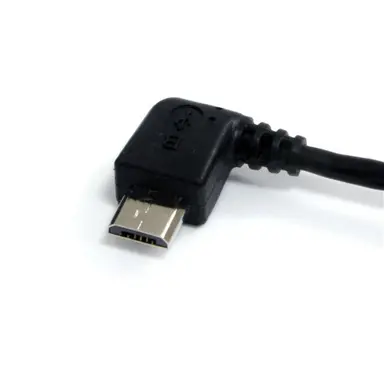 StarTech.com 3 FT USB to Left Angle Micro USB Cable -the 3 ft USB a to Micro US, image 6