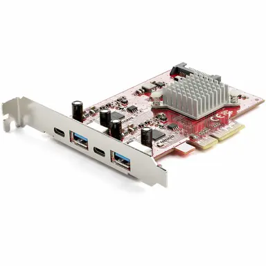 StarTech.com 4-Port USB PCIe Card - 10GBPS USB PCI Express Expansion Card W/ 2 Controllers, image 4