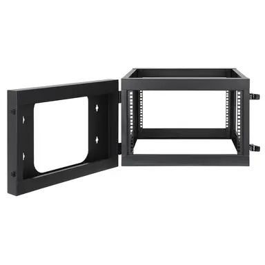 Intellinet 19 In.wall Mount 4-Post Open Frame Network Rack, 6U