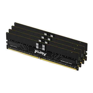 Kingston 128GB 5600MT/S DDR5 ECC Reg CL36 DIMM (Kit of 4) Fury Renegade Pro XMP, image 4