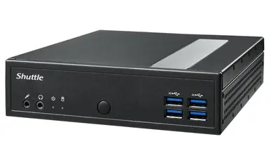 Shuttle Computer Desktop - Intel - N100 - Quad-Core - 3.4GHz - DDR5 - 16GB RAM - 4800MHz