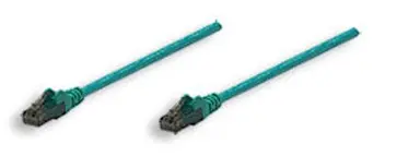 Intellinet Patch Cable Cat6 Green 0.5 ft Snagless Boot, image 4