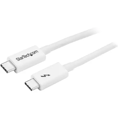 STARTECH.COM 3.3FT (1M) Passive Thunderbolt 3 Cable - Delivers Consistent 20 Gbps Performance