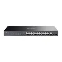 Omada Networks by TP Link Omada 28-Port Gig Easy Managed Switch. Ports: 24 PoE+, 2X Gig RJ45, 2 SFP. Spec:, image 3