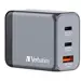Verbatim Americas 65W 3-Port Gan Wall Charger, image 5