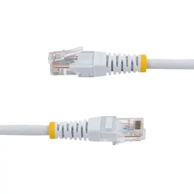 StarTech.com 15 ft White Molded Cat5e UTP Patch Cable, image 7