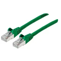 Intellinet Cat6a S/FTP Network Patch Cable, 1 FT., Green, image 3