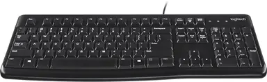 Logitech K120 Corded Keyboard - Black - Bilingual for USA and Canada - US, image 6