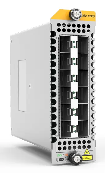 Allied Telesis 12 X 1/10G SFP+ Ports Line Card for SBX908GEN2, X950 Series.
