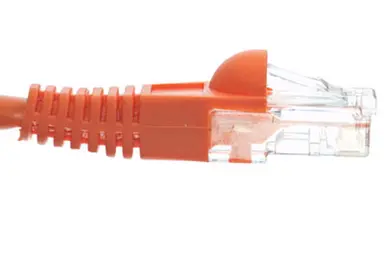 Intellinet 3 FT Orange Cat5e Snagless Patch Cable, image 4
