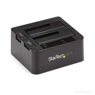 StarTech.com Dual-Bay Hard Drive Dock for 2.5 in / 3.5 in SATA Drives; SATA Iii (6.0 Gbps) HDD, image 4