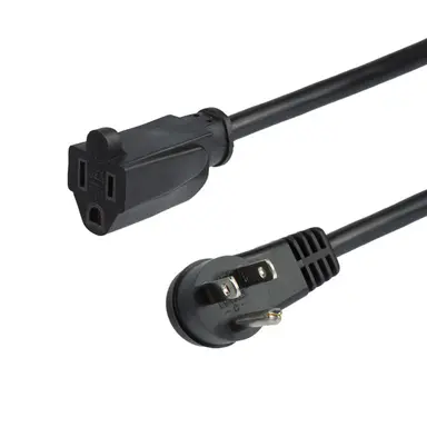 StarTech.com AC Power Extension Cord 3 ft (0.9 m) 16AWG Power Supply Extension Cable NEMA 5-15R, image 4
