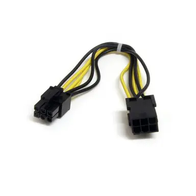 StarTech.com 8 in 6 Pin PCIe Power Extension Cable