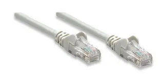 Intellinet Patch Cable Cat 5E UTP Gray 0.5 ft Snagless Boot, image 7