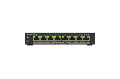 NETGEAR 8-Port Gigabit Ethernet High-Power PoE+ Smart Managed Plus Switch, image 6