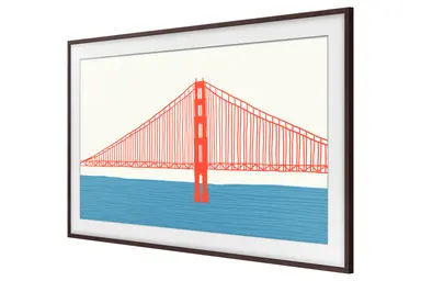 Samsung Electronics America I 50INCH The Frame Customizable Bezel - Modern Brown, image 7