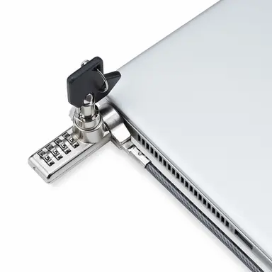 STARTECH.COM 10-PACK Dual-Access Laptop Lock 6.5FT (2M) Keyed Alike And Combination Security, image 7