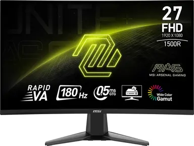 MSI Computer Mag 27C6F Gaming Monitor
