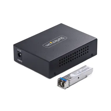 StarTech.com Single-Mode (SM) LC Fiber Media Converter for 10/100/1000 Networks, Standalone, image 6