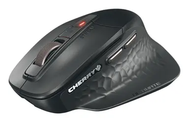 Cherry Americas Cherry Stream Mouse Ultimate Black Adjustable Scroll Wheel 4-CHANNEL Connecti, image 4