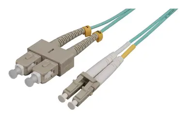 Intellinet 15 M LC to SC UPC Fiber Optic Patch Cable, 2.0 MM, Duplex, Ofnr, OM3 Multimode, image 6
