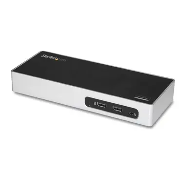 StarTech.com Dual Monitor USB 3.0 Docking Station with HDMI and DVI / VGA, 6X USB 3.1 Gen 1 5G