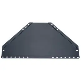 Peerless Industries Corner Mount Shelf - Black; Sliver - Top Mounting Provides Open Access to a/V EQ