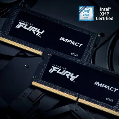 Kingston 16GB 6400MT/S DDR5 CL38 SODIMM Fury Impact XMP, image 6